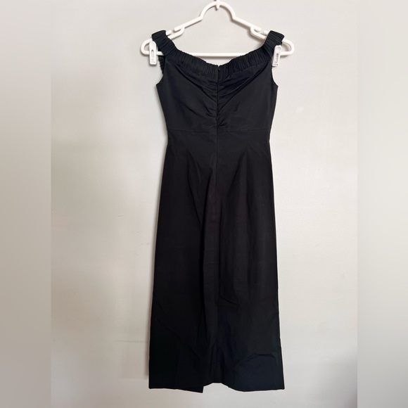 Carolina Herrera Ruched Off The Shoulder Midi Dress Size XS/0 - Picture 7 of 8